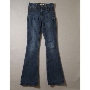 JESSICA SIMPSON "Adored" Denim Jeans Women's 24 High Rise Flare light Dark Wash